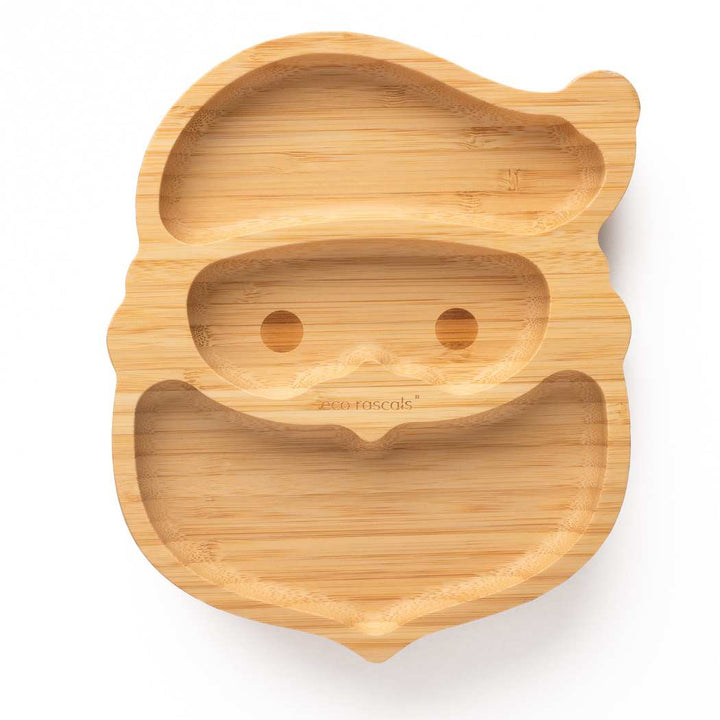 eco rascals - Santa Bamboo Suction Plate