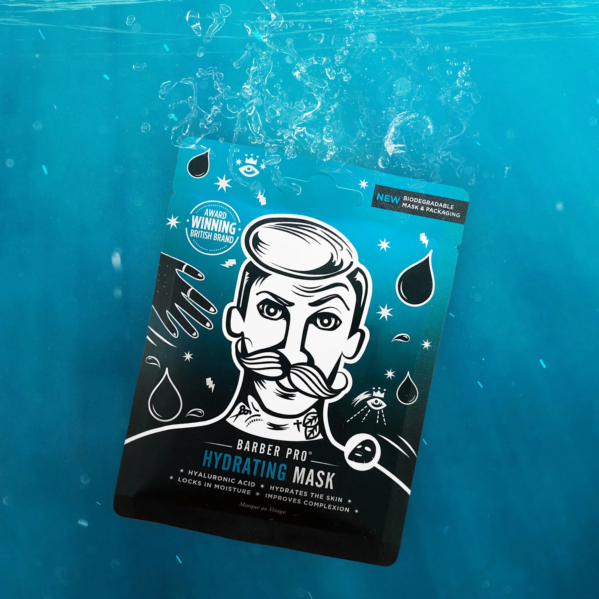 Barber Pro | Hydrating Face Mask | Biodegradable Mask & Packaging – Eco ...