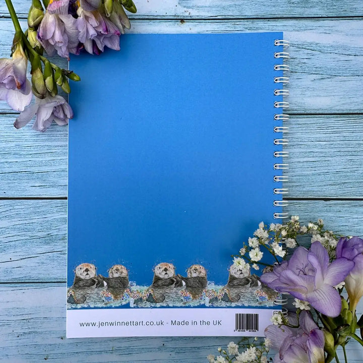 Jenn Winnett Eco Artist - Otter Notebook