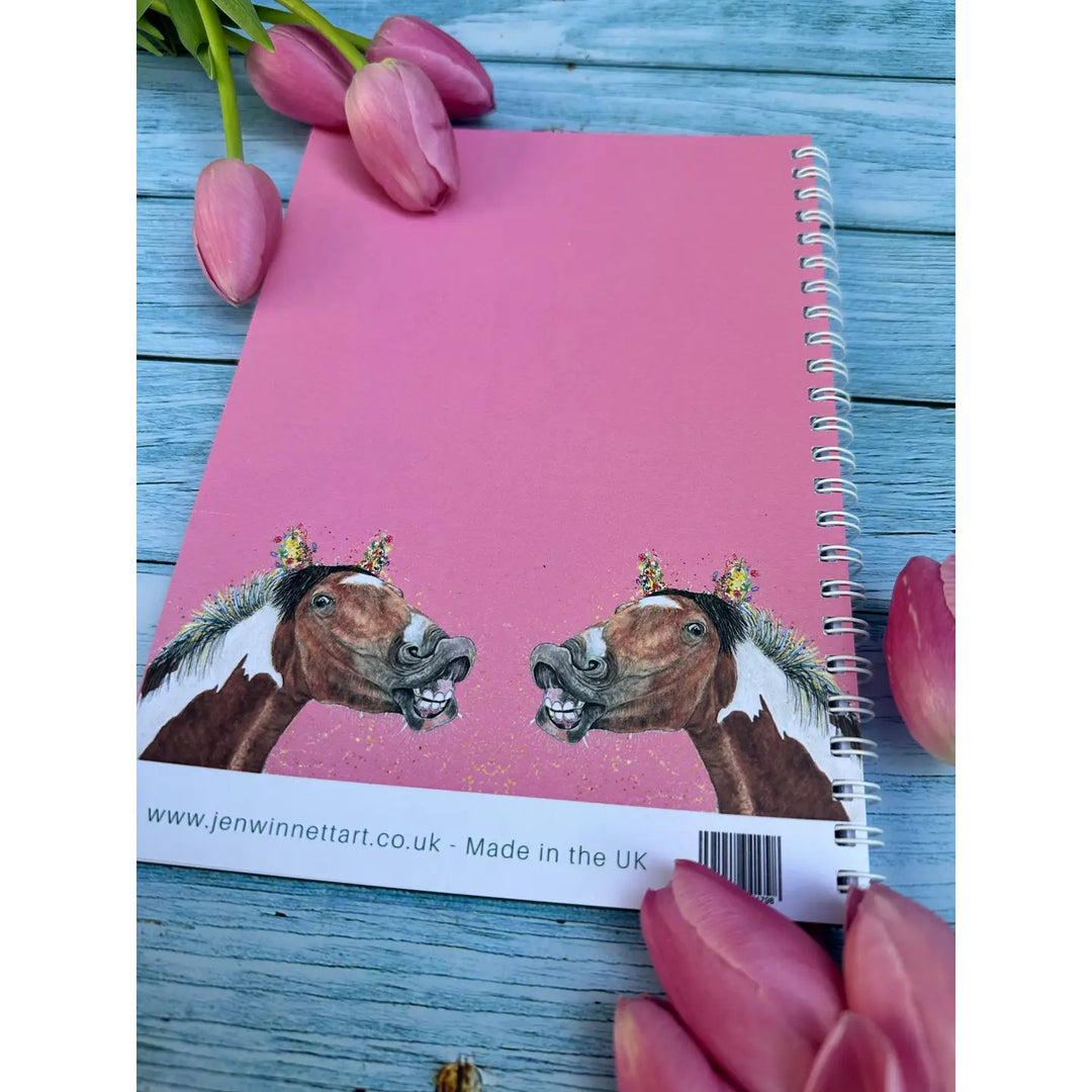 Jenn Winnett Eco Artist - Jester the Horse Notebook