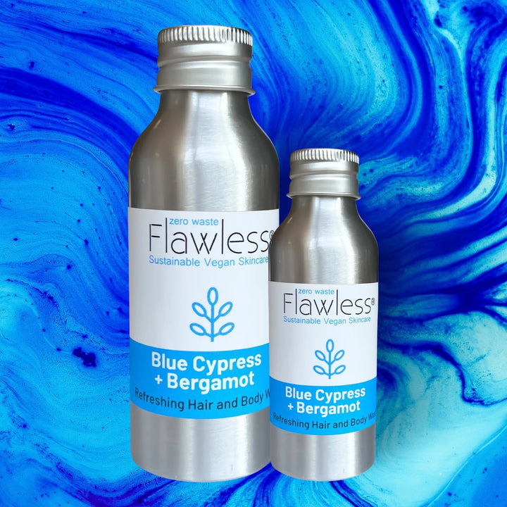 Flawless - Men's Hair & Body Wash, Blue Cypress & Bergamot 30ml