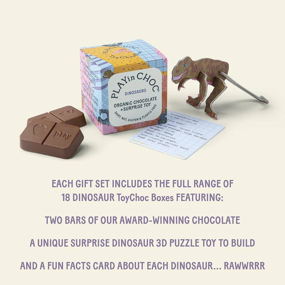 PLAYin CHOC - ToyChoc Box® DiNOSAURS