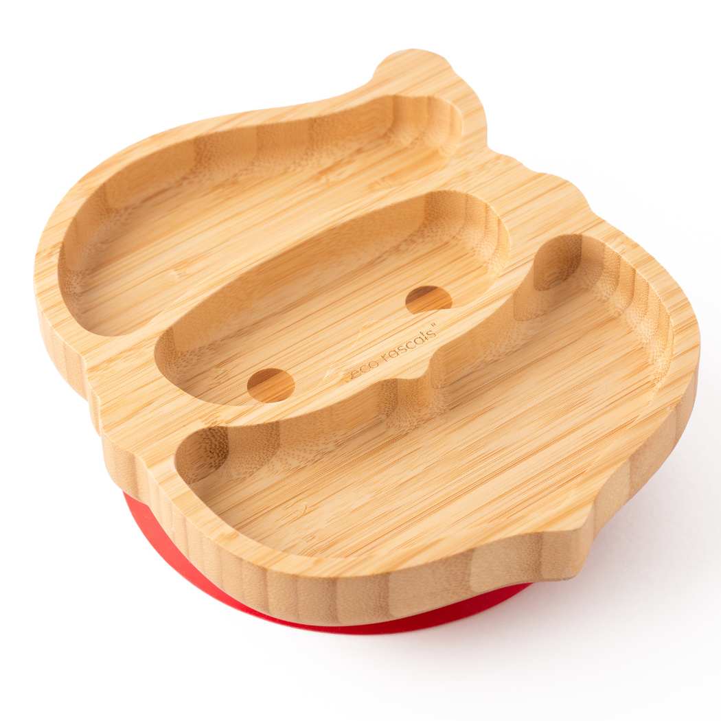 eco rascals - Santa Bamboo Suction Plate