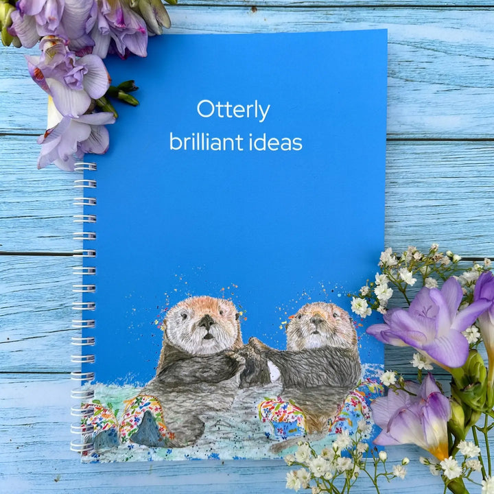 Jenn Winnett Eco Artist - Otter Notebook