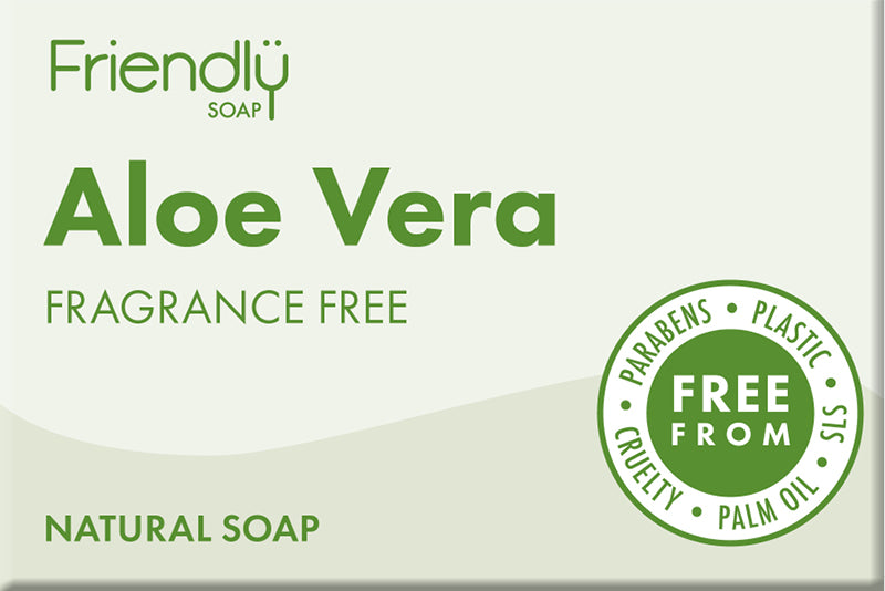 Friendly Soap - Aloe Vera Fragrance Free Soap Bar