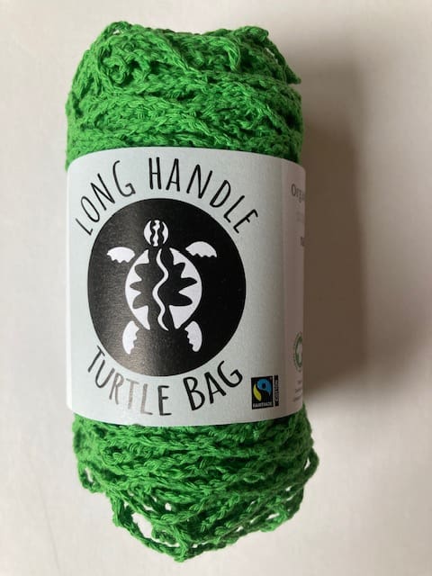 Turtle Bags - Organic Long Handled String Bag, Natural
