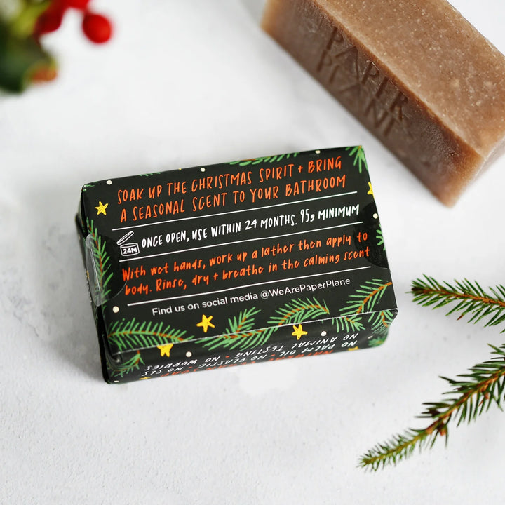 Paper Plane - Christmas Soap Bar