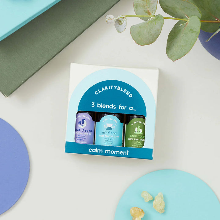 Clarity Blend - Calm Moments Aromatherapy Roll On Set