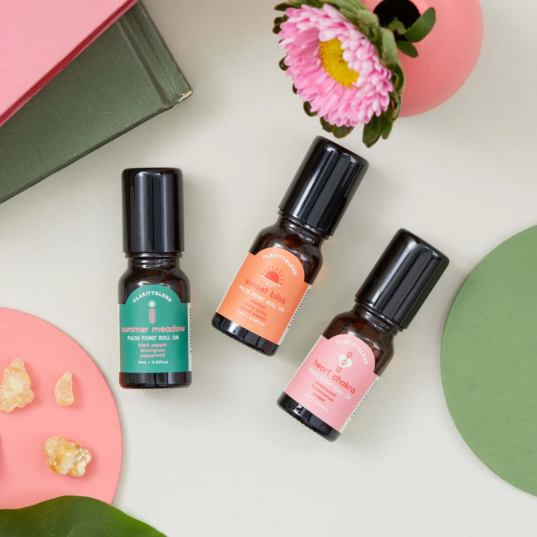 Clarity Blend - Happiness Boost Aromatherapy Roll On Set