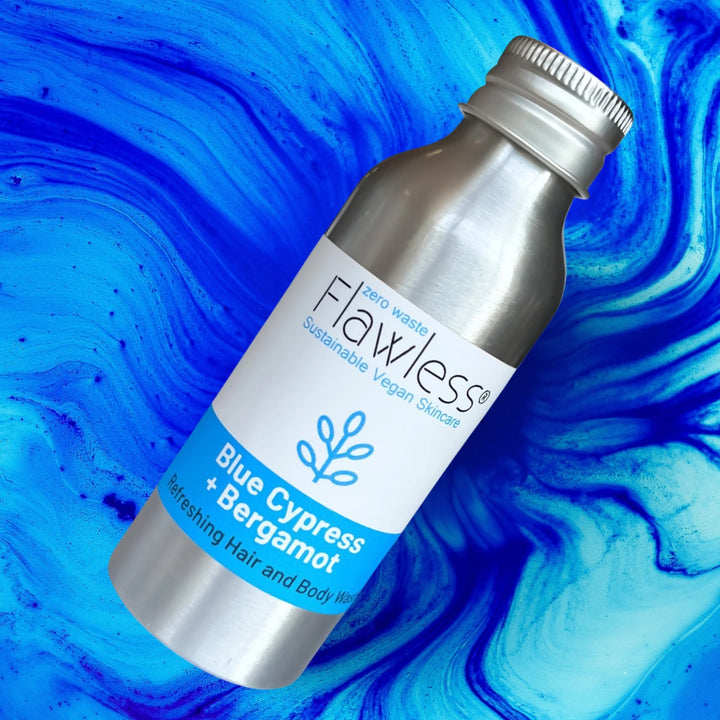 Flawless - Men's Hair & Body Wash, Blue Cypress & Bergamot 30ml