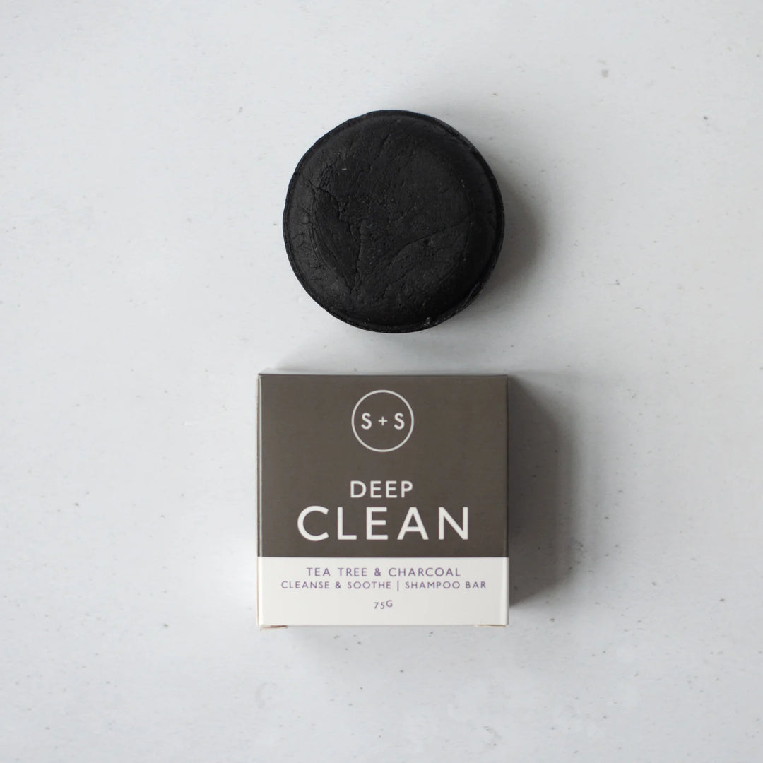 Salt + Steam - Deep Clean Charcoal Shampoo Bar