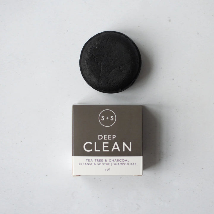 Salt + Steam - Deep Clean Charcoal Shampoo Bar