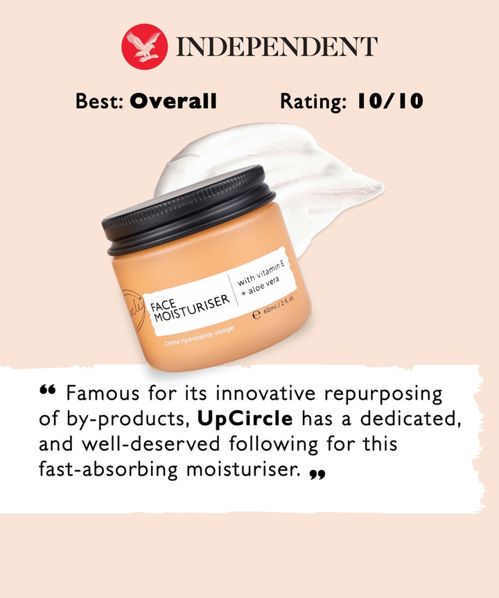 Upcircle - Face Moisturiser with Vitamin E and Aloe Vera