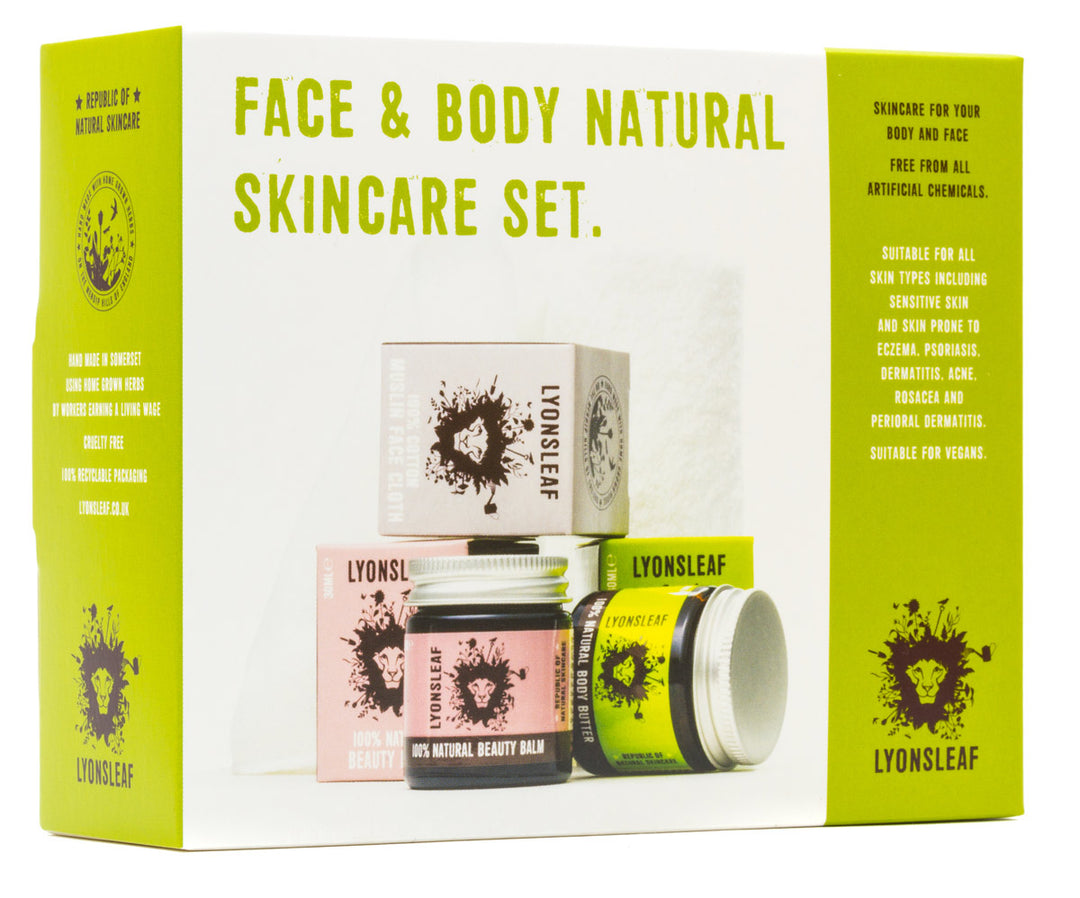 Lyonsleaf - Face & Body Natural Skincare Set