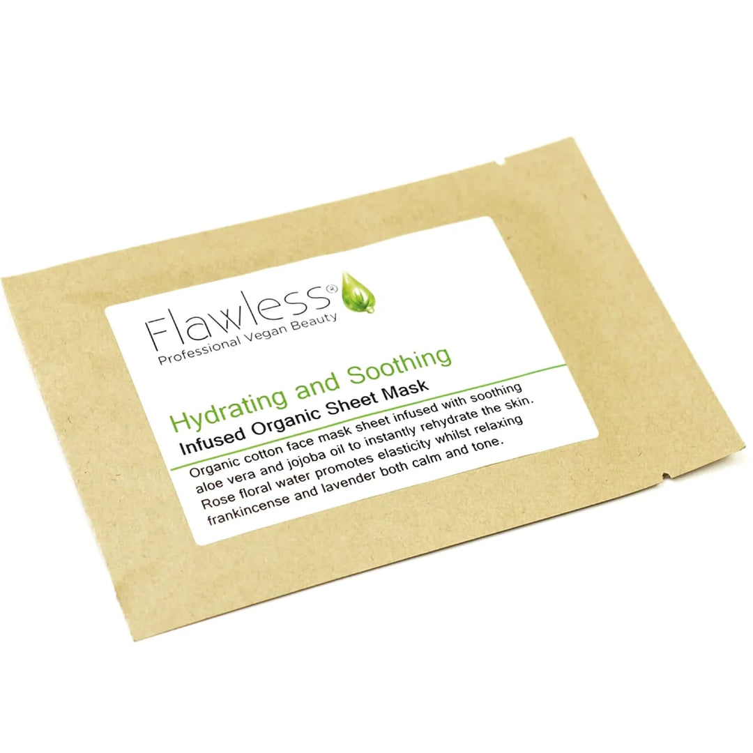 Flawless - Hydrating Rose and Frankincense Facial Sheet Mask