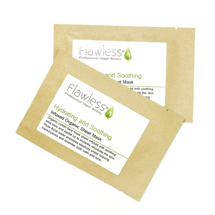 Flawless - Hydrating Rose and Frankincense Facial Sheet Mask