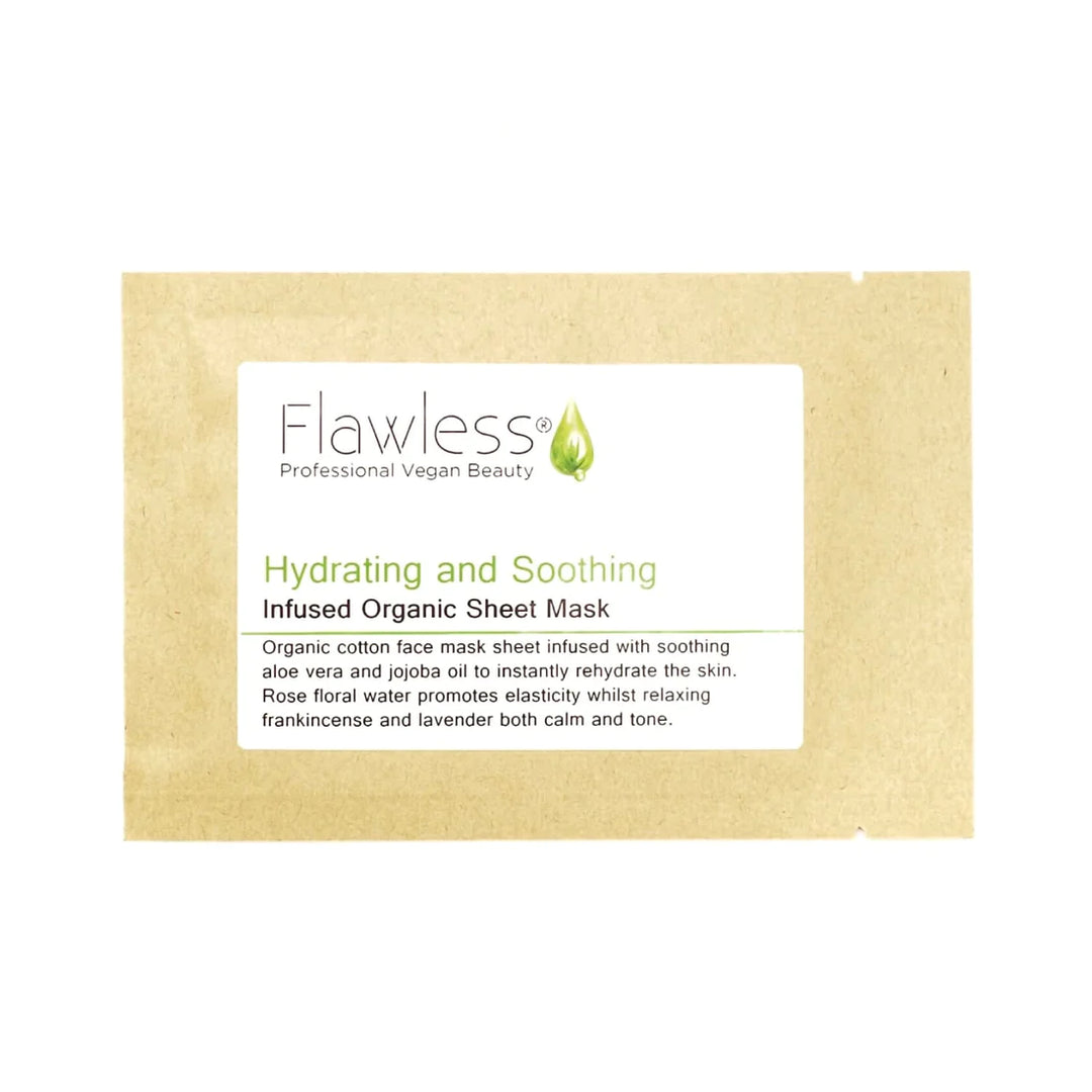 Flawless - Hydrating Rose and Frankincense Facial Sheet Mask