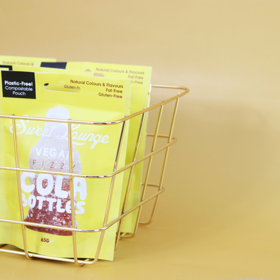 The Sweet Lounge - Vegan Fizzy Cola Bottles (Plastic-Free)
