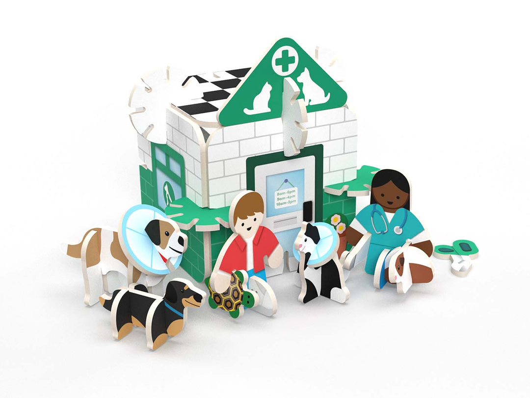 Mini Vets Playset - PlayPress