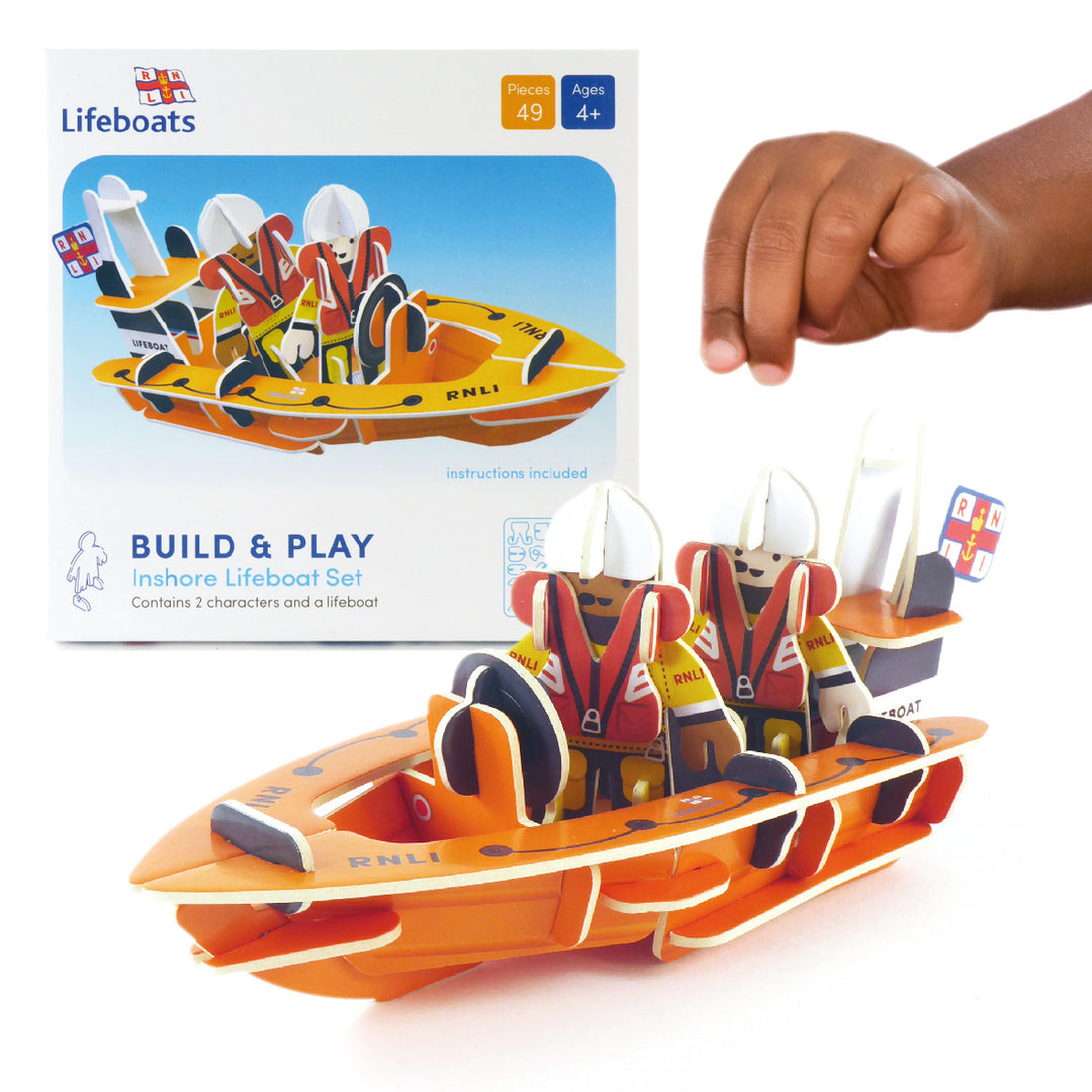 RNLI Inshore Lifeboat Playset - PlayPress