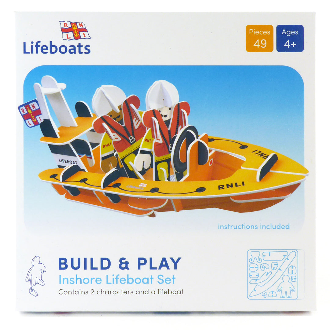 RNLI Inshore Lifeboat Playset - PlayPress