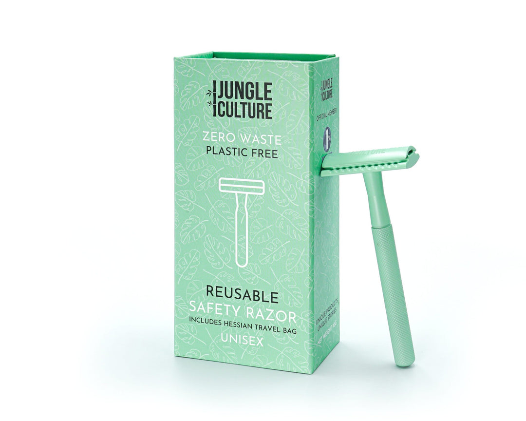 Jungle Culture - Eco Friendly Unisex Safety Razor, Mint