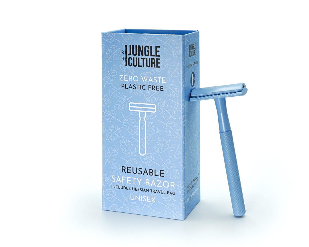 Jungle Culture - Eco Friendly Unisex Safety Razor, Azure