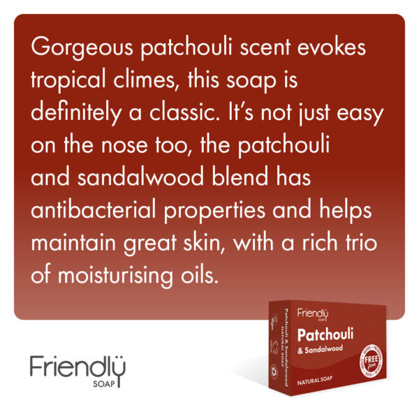 Friendly Soap - Patchouli & Sandalwood