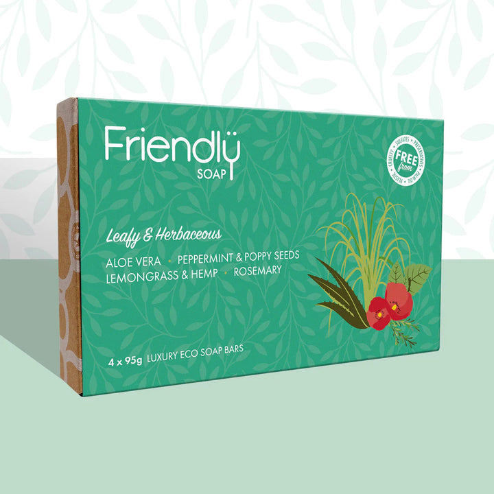 Friendly Soap - Natural Soap Selection, Leafy and Herbaceous