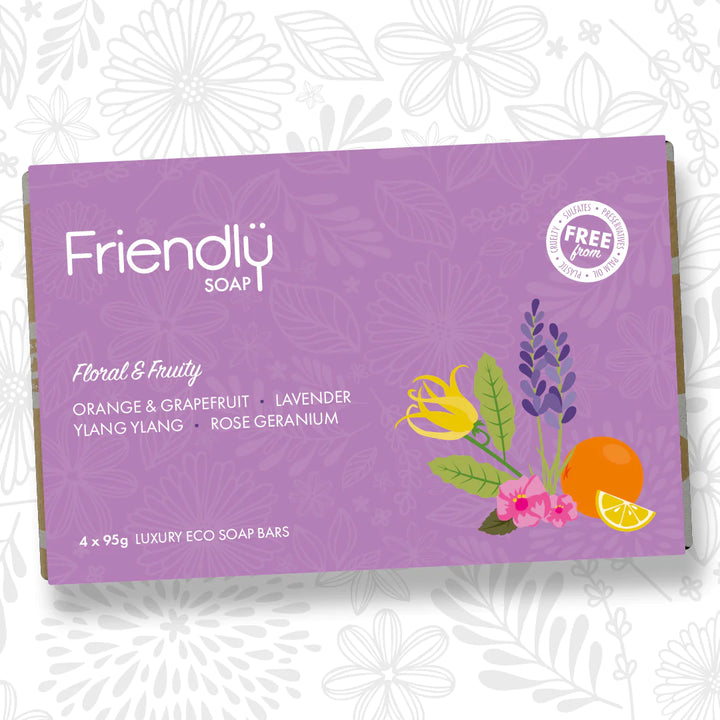 Friendly Soap - Natural Soap Selection, Floral and Fruity