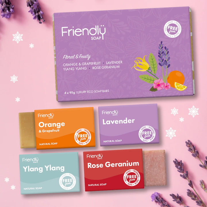 Friendly Soap - Natural Soap Selection, Floral and Fruity