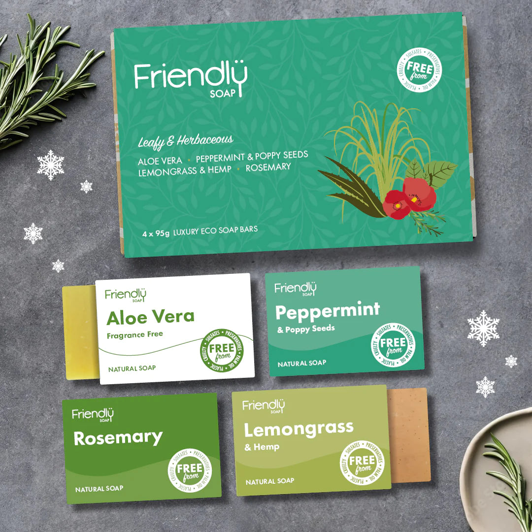 Friendly Soap - Natural Soap Selection, Leafy and Herbaceous