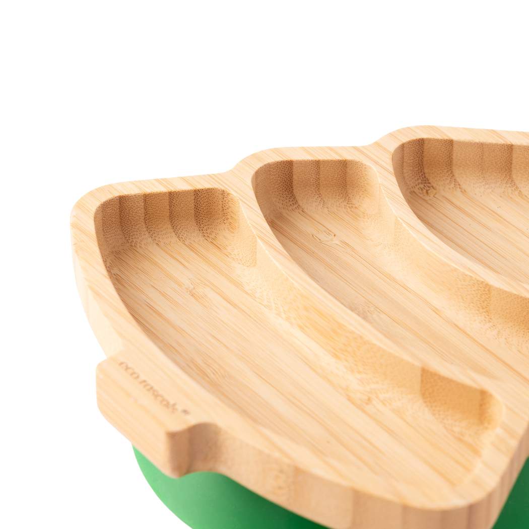 eco rascals - Christmas Tree Bamboo Suction Plate