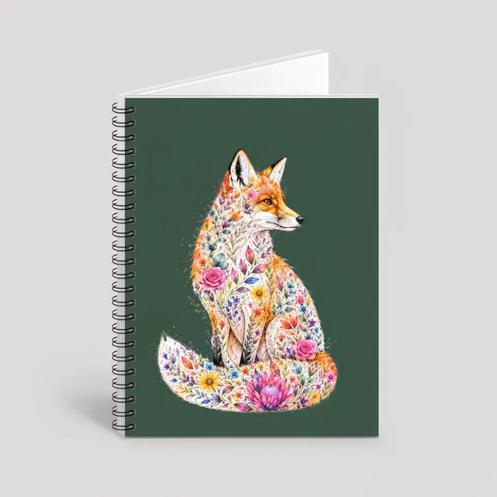 Jenn Winnett Eco Artist - Fox Wild Bloom Notebook