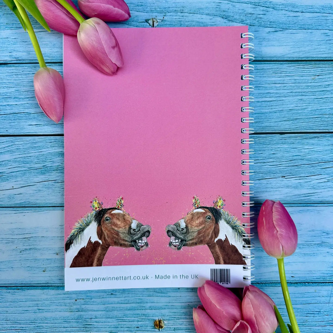 Jenn Winnett Eco Artist - Jester the Horse Notebook