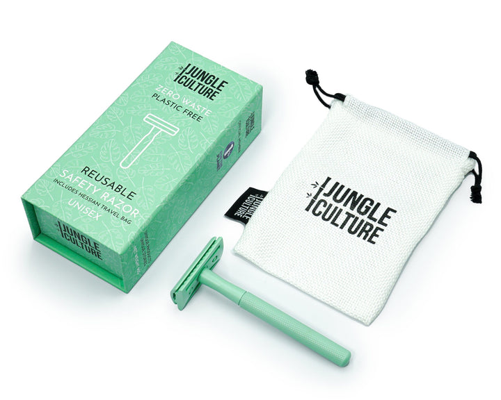 Jungle Culture - Eco Friendly Unisex Safety Razor, Mint