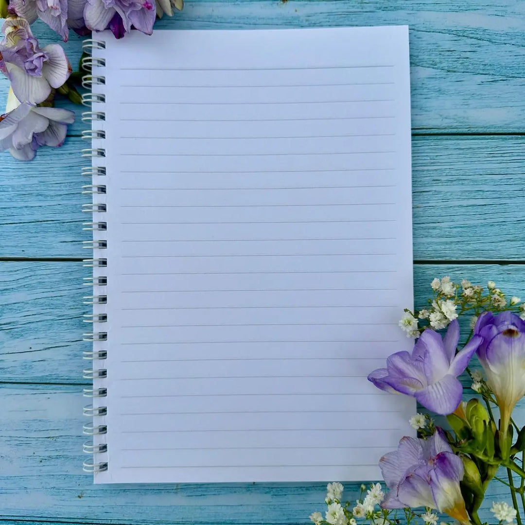 Jenn Winnett Eco Artist - Fox Wild Bloom Notebook