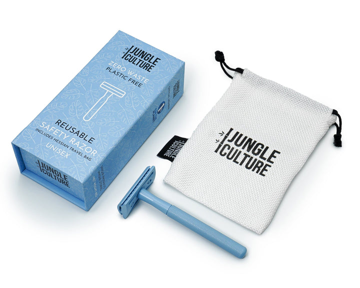 Jungle Culture - Eco Friendly Unisex Safety Razor, Azure