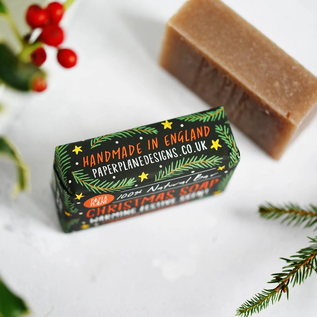 Paper Plane - Christmas Soap Bar