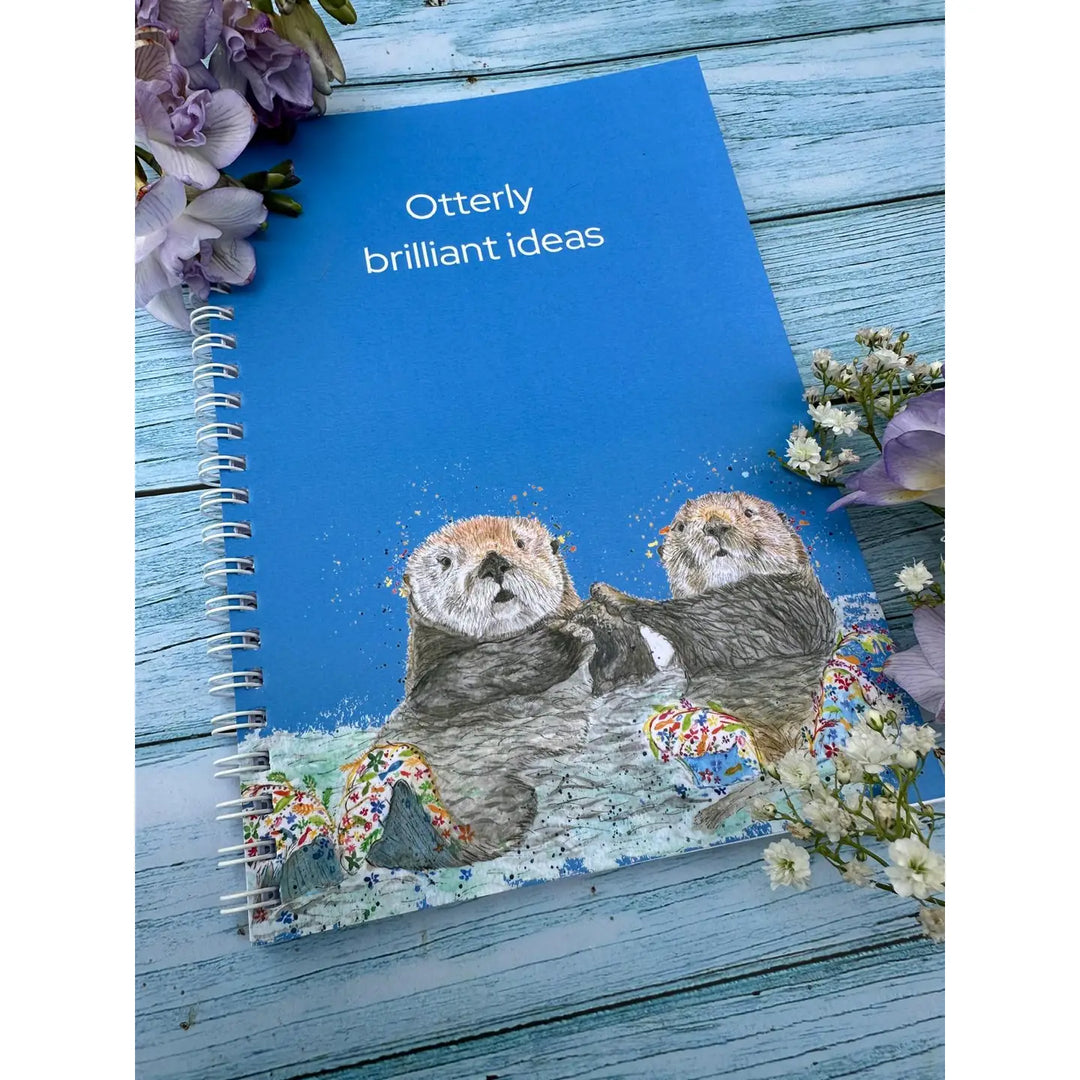 Jenn Winnett Eco Artist - Otter Notebook