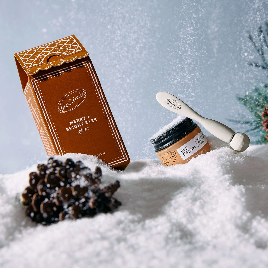 Upcircle - Merry & Bright Eyes Christmas Gingerbread Gift Set