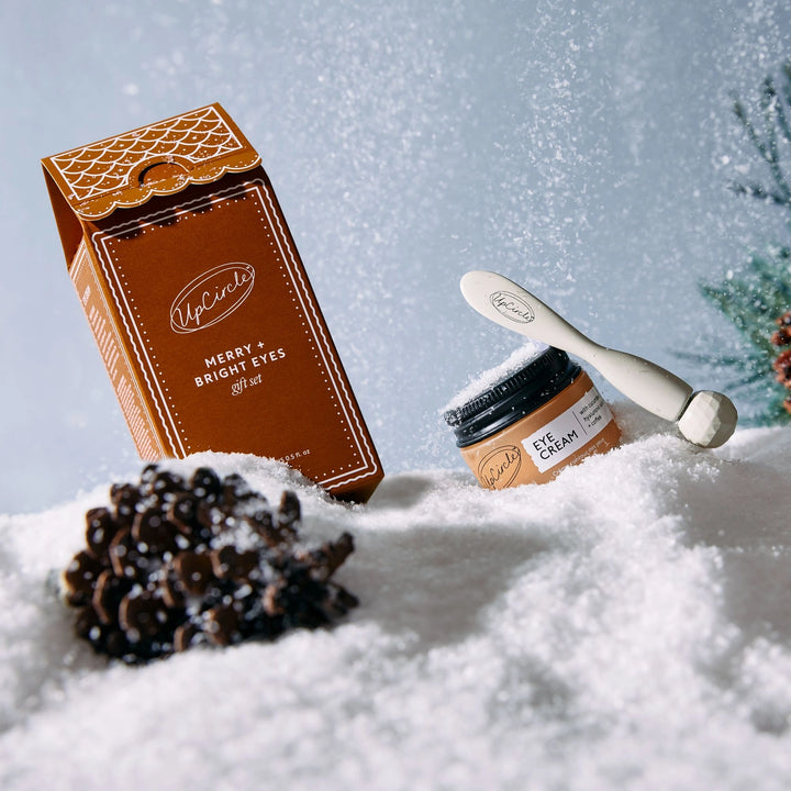 Upcircle - Merry & Bright Eyes Christmas Gingerbread Gift Set