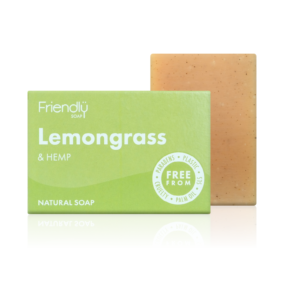 Friendly Soap - Lemongrass & Hemp Soap Bar