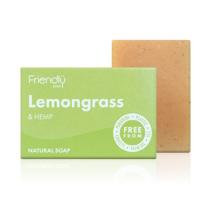 Friendly Soap - Lemongrass & Hemp Soap Bar