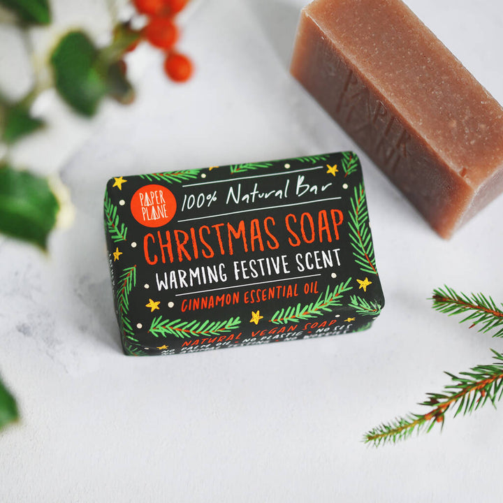 Paper Plane - Christmas Soap Bar