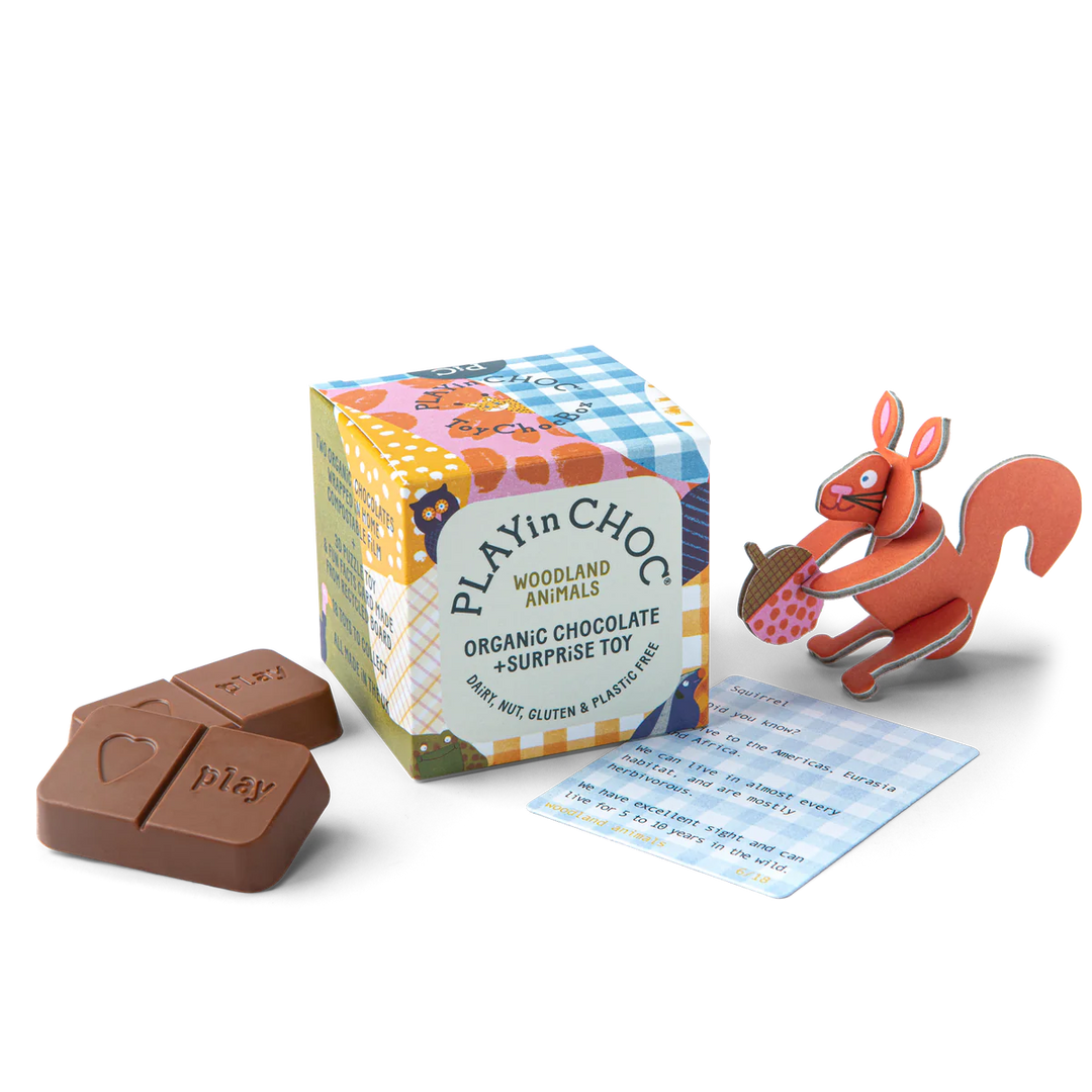 PLAYin CHOC - ToyChoc Box® WOODLAND ANiMALS