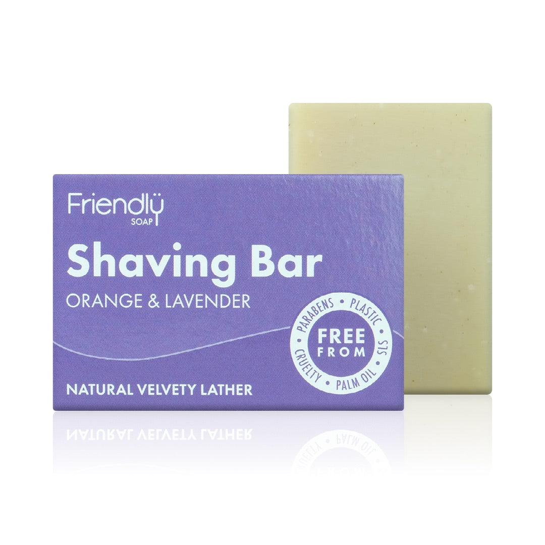 Friendly Soap - Orange & Lavender Shaving Bar