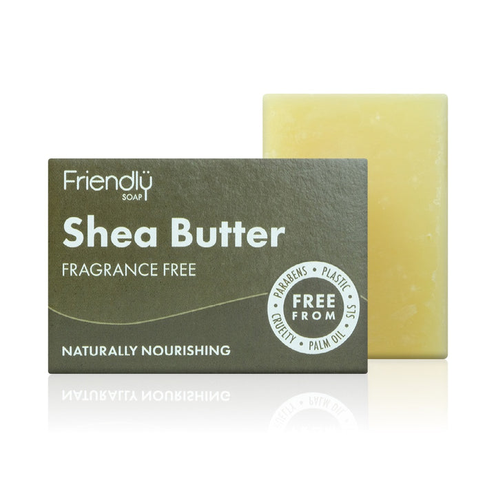 Friendly Soap - Shea Butter Fragrance Free Cleansing Bar